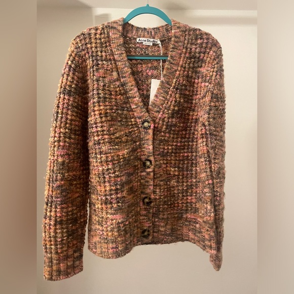 NEW Acne Studios Knit Cardigan - Picture 6 of 12